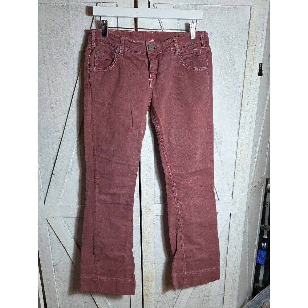 Pinko Rose Pink Low Rise Bootcut Jeans Size 32